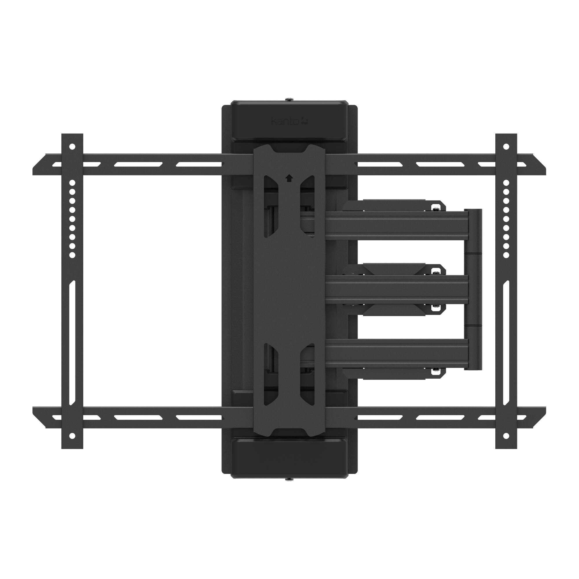 Angle. Kanto - No Drill Column and Pillar TV Mount for 37" - 75" TVs - Black.