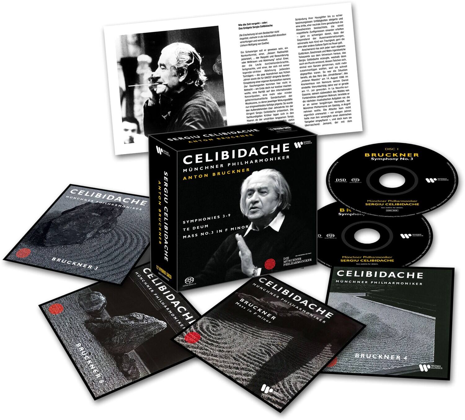 CELIDACHE  
MÜNCHNER PHILHARMONIKER  
ANTON BRUCKNER  
SYMPHONIES 3-9  
TE DEUM  
MASS NO.3 IN F MINOR  

CELIDACHE  
MÜNCHNER PHILHARMONIKER  
ANTON BRUCKNER  
SYMPHONIES 3-9  
TE DEUM  
MASS NO.3 IN F MINOR  

CELIDACHE  
MÜNCHNER PHILHARMONIKER  
ANTON BRUCKNER  
SYMPHONIES 3-9  
TE DEUM  
MASS NO.3 IN F MINOR  

CELIDACHE  
MÜNCHNER PHILHARMONIKER  
ANTON BRUCKNER  
SYMPHONIES 3-9  
TE DEUM  
MASS NO.3 IN F MINOR  

CELIDACHE  
MÜNCHNER PHILHARMONIKER  
ANTON BRUCKNER  
SYMPHONIES 3-9  
TE DEUM  
MASS NO.3 IN F MINOR  

CELIDACHE  
MÜNCHNER PHILHARMONIKER  
ANTON BRUCKNER  
SYMPHON