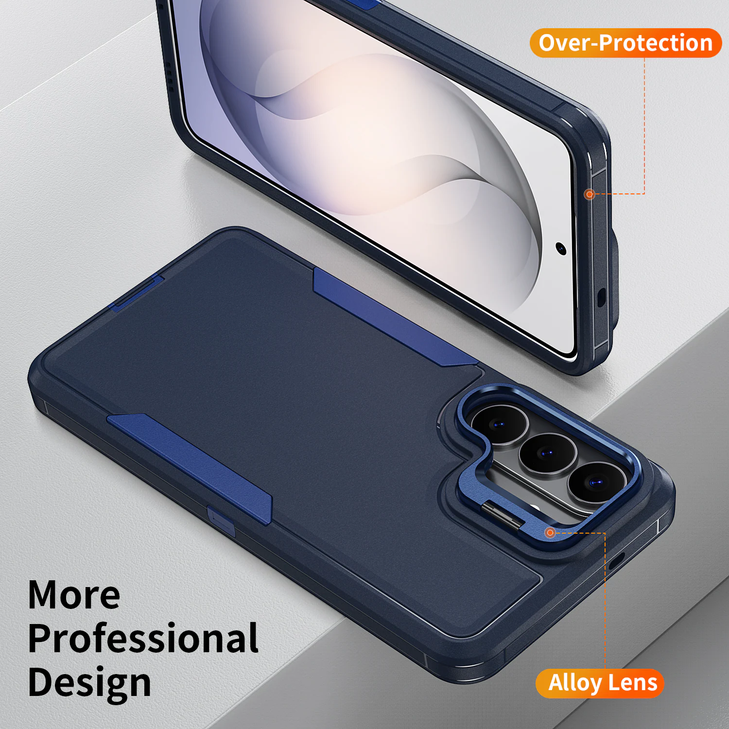 Over-Protection  
More Professional Design  
Alloy Lens