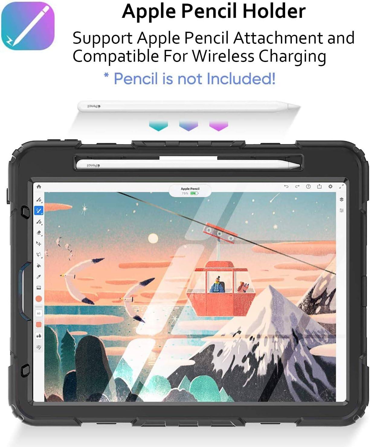 Apple Pencil Holder Support Apple Pencil Attachment and Compatible For Wireless Charging * Pencil is not Included!