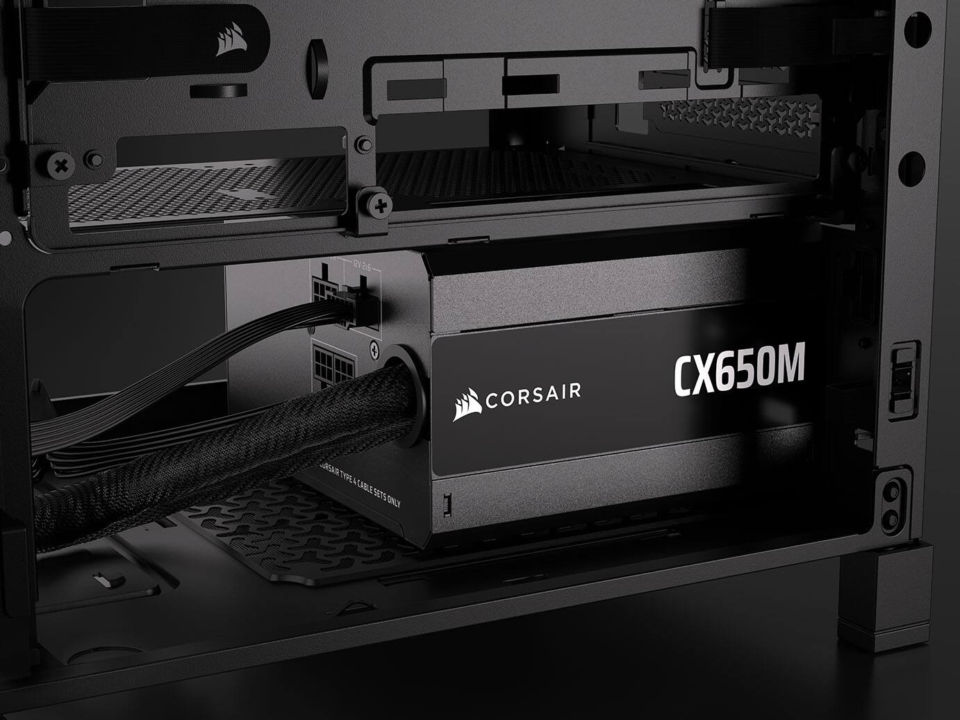 + 224 CORSAIR CX650M  
RSAIN TYPE A CABLE 1 SETS ONLY