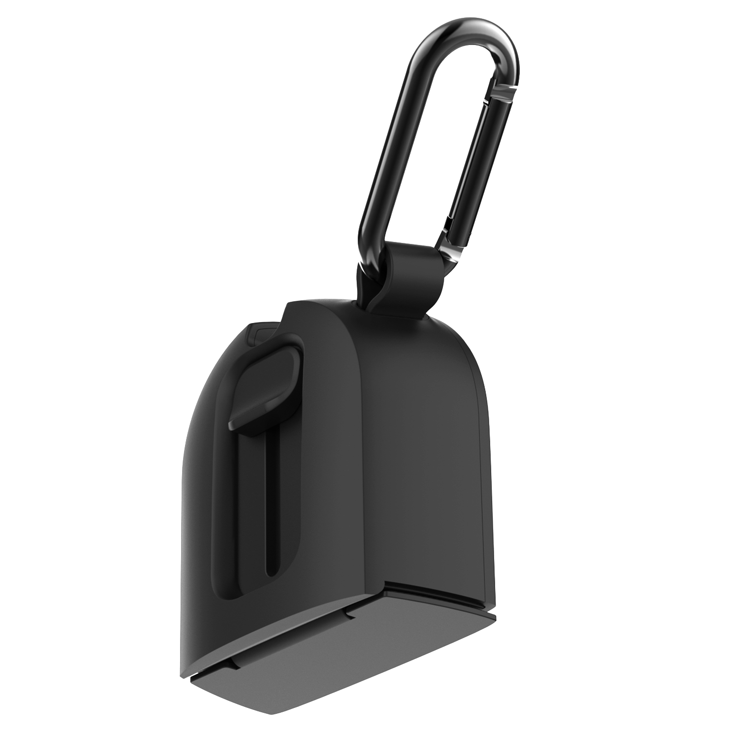 Back. iOttie - iOttie Treker Magnetic Travel Phone Mount, MagSafe Compatible, 360° Swivel Holder w/ Ring Adapter - Black - Black.