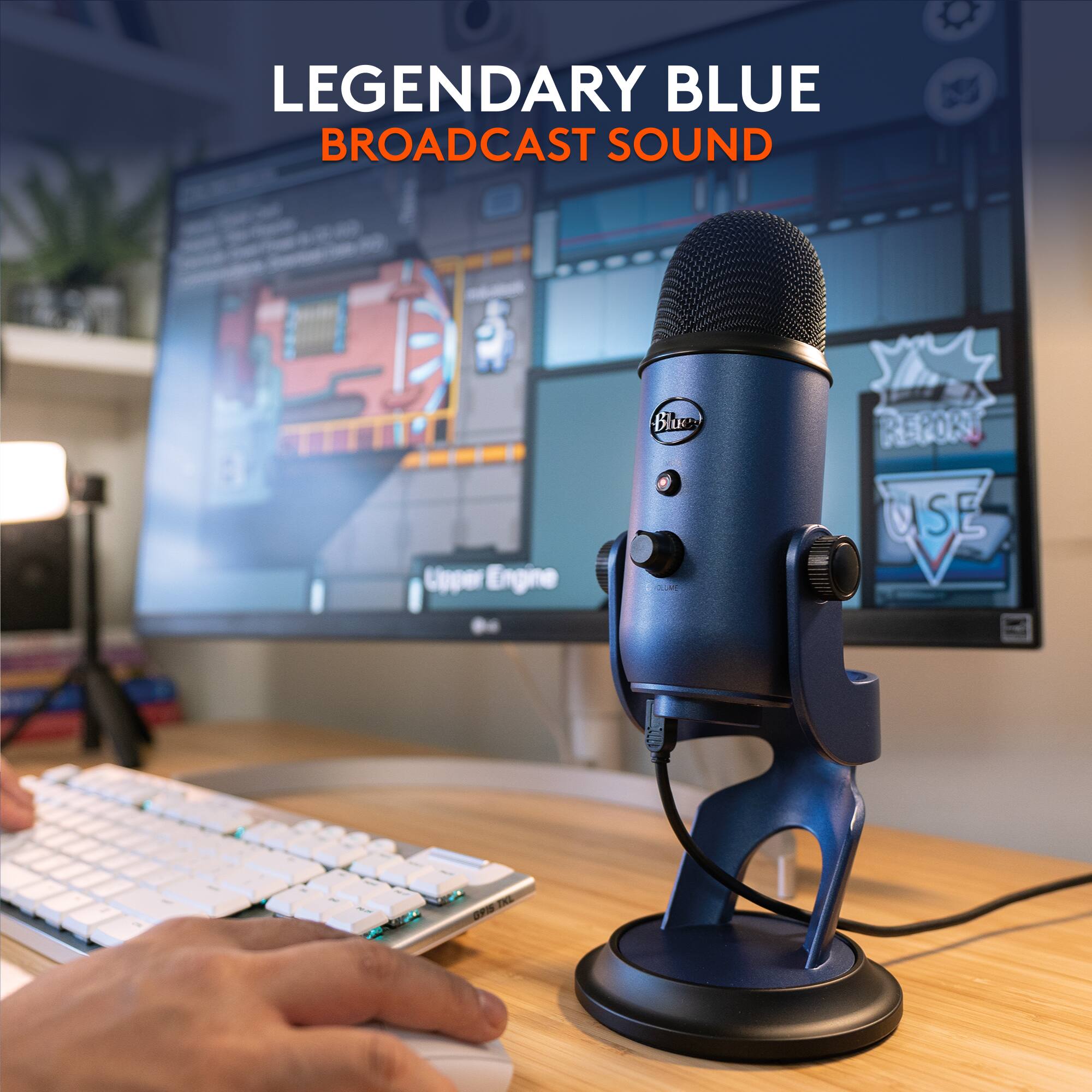 LEGENDARY BLUE BROADCAST SOUND
