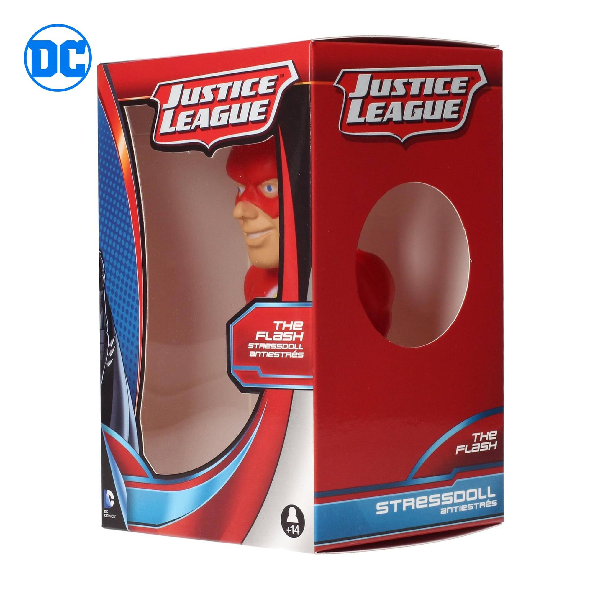 DC JUSTICE LEAGUE THE FLASH STRESSDOLL ANTIESTRES