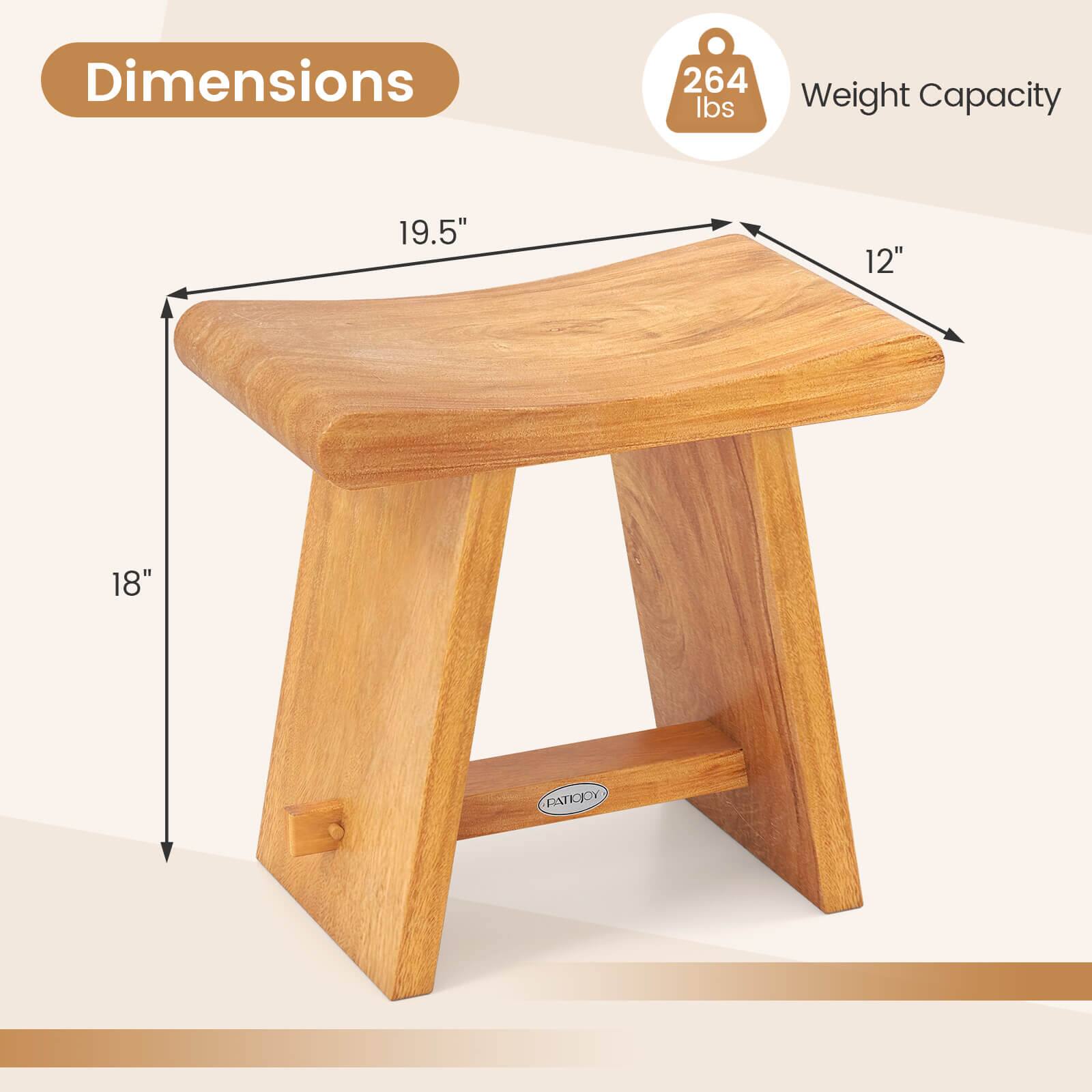 Dimensions: 19.5" x 12" x 18"  
Weight Capacity: 264 lbs  
PATCO