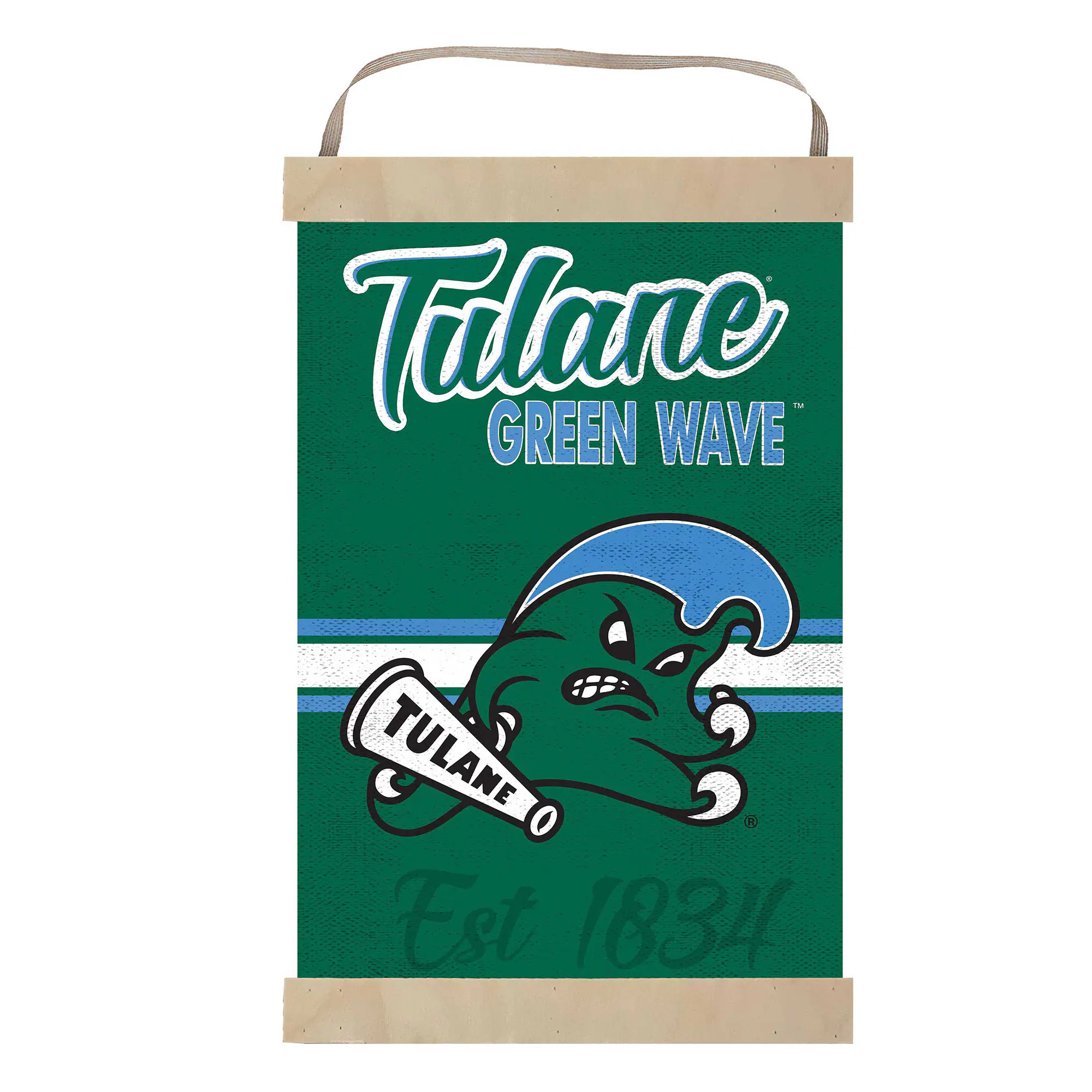 Tulane GREEN WAVE  
TULANE  
Est 1834