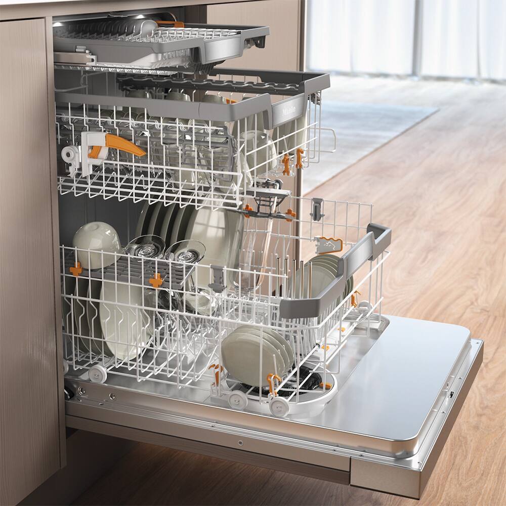 Left. Miele - G 7936 SCi 24" Dishwasher - Panel Ready.
