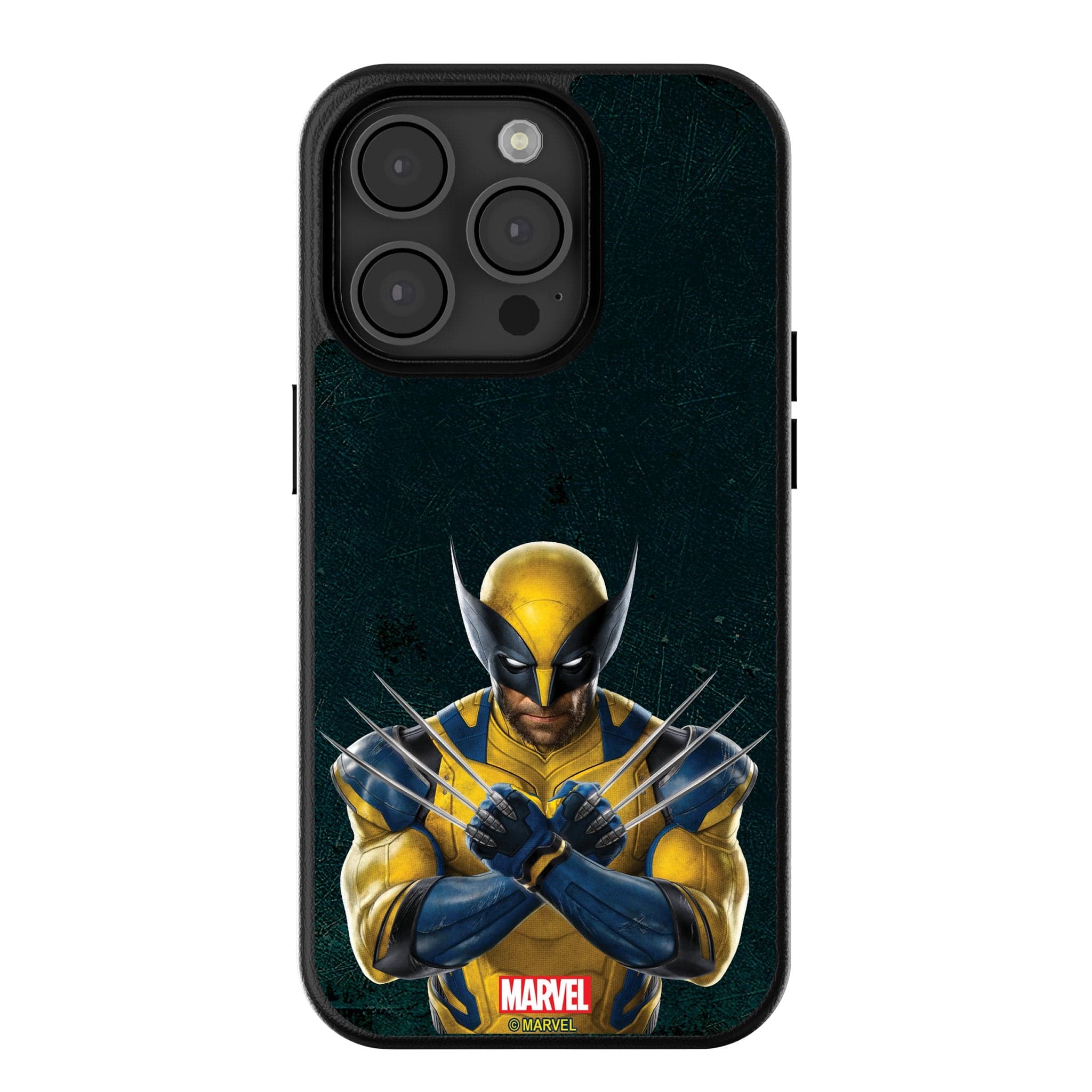 Keyscaper - Marvel Badge MagSafe Compatible Phone Case - Apple iPhone 13 - Deadpool Wolverine 2