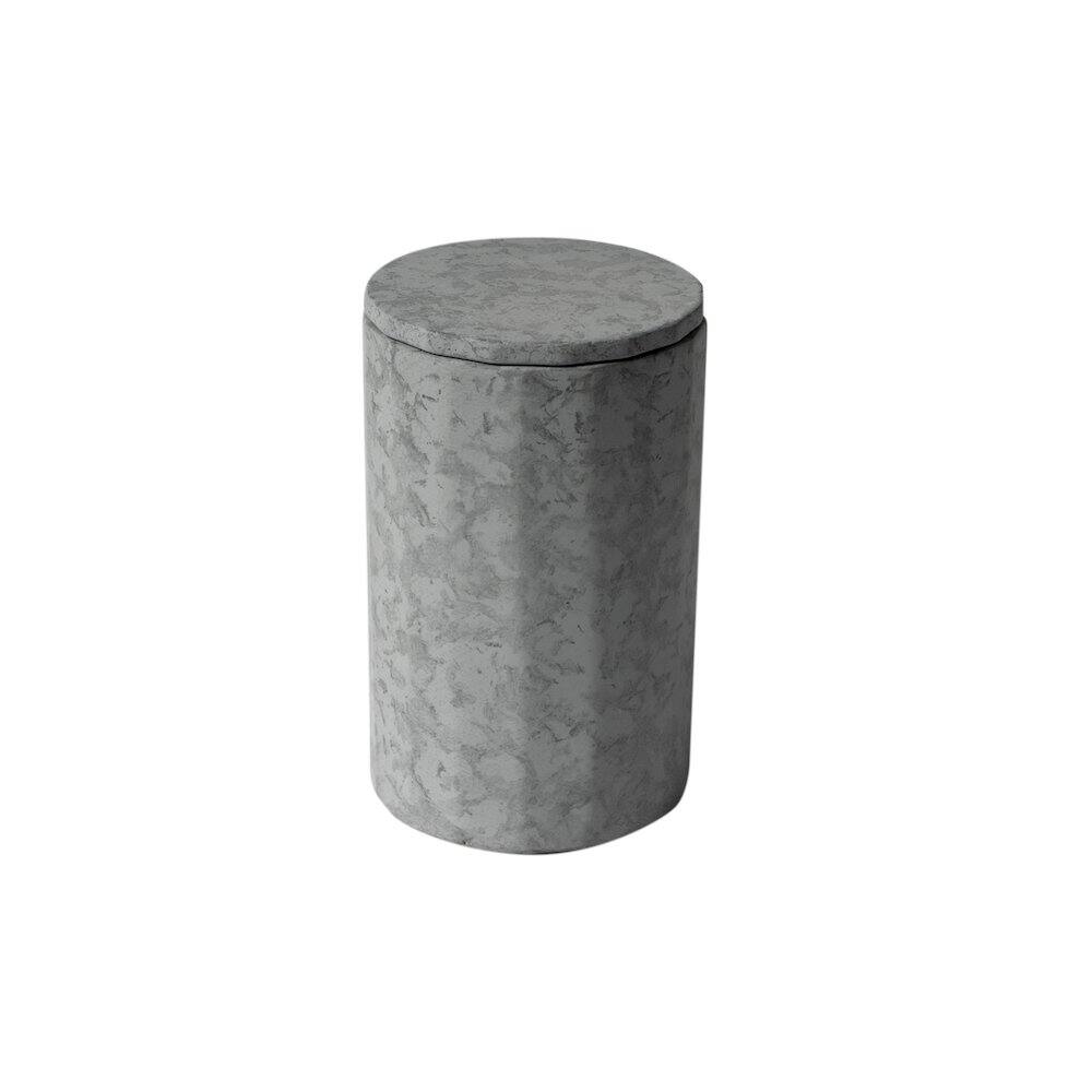 Alt View 1. Alfi - 5 Piece Solid Concrete Gray Matte Bathroom Accessory Set - Gray.