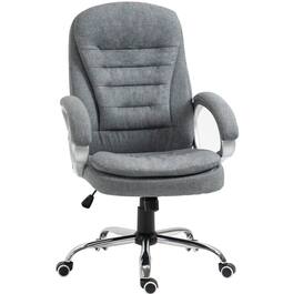 Forest'nSky - High Back Home Office Chair Executive Computer Chair with Adjustable Height - Gray