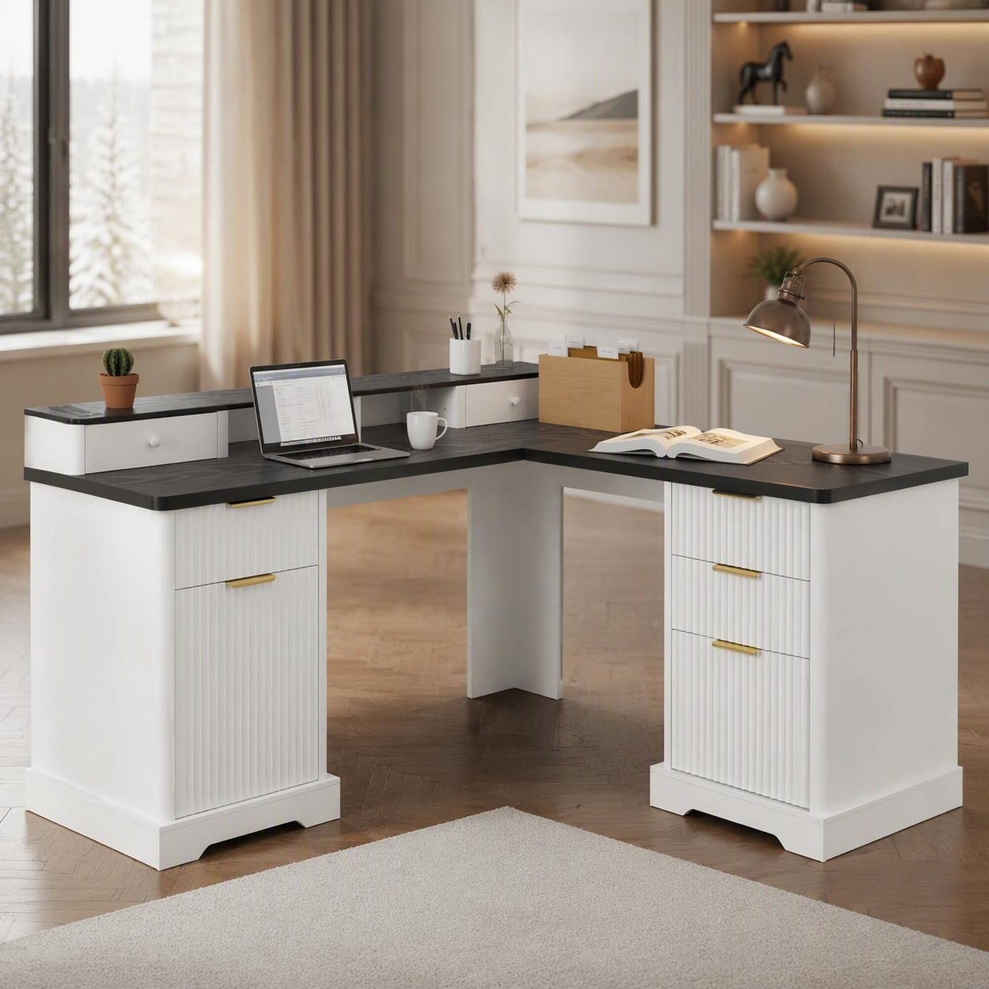 Modern L Shaped Desk