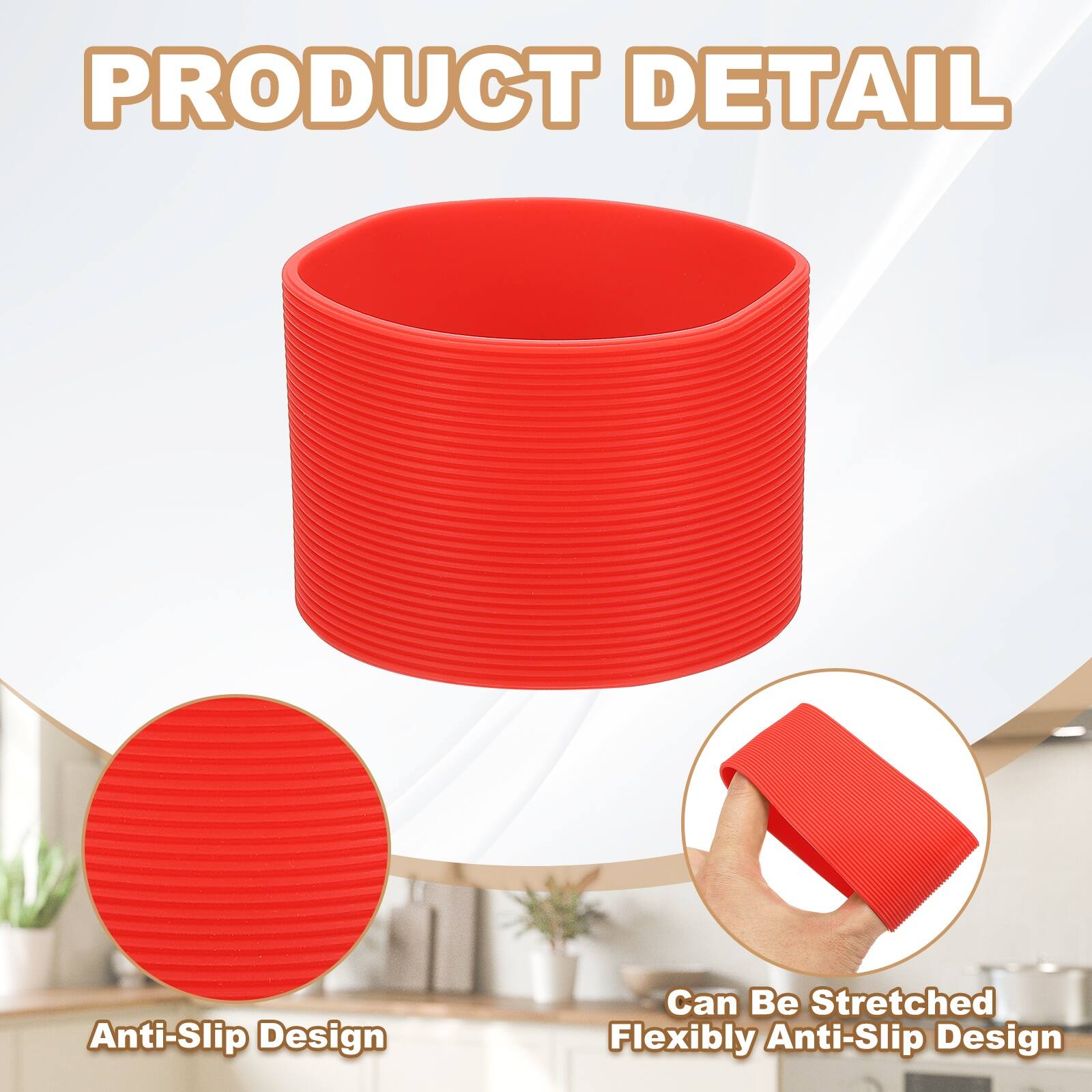 PRODUCT DETAIL

Anti-Slip Design

Can Be Stretched Flexibly

Anti-Slip Design