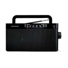 Emerson - AM/FM/WB Radio - Black