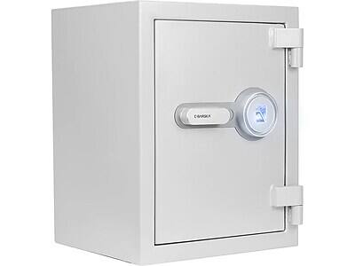 Alt View 2. Barska - Barska Steel Fireproof Safe with Biometric Lock, 1.64 cu. ft. (AX13494) - Gray.