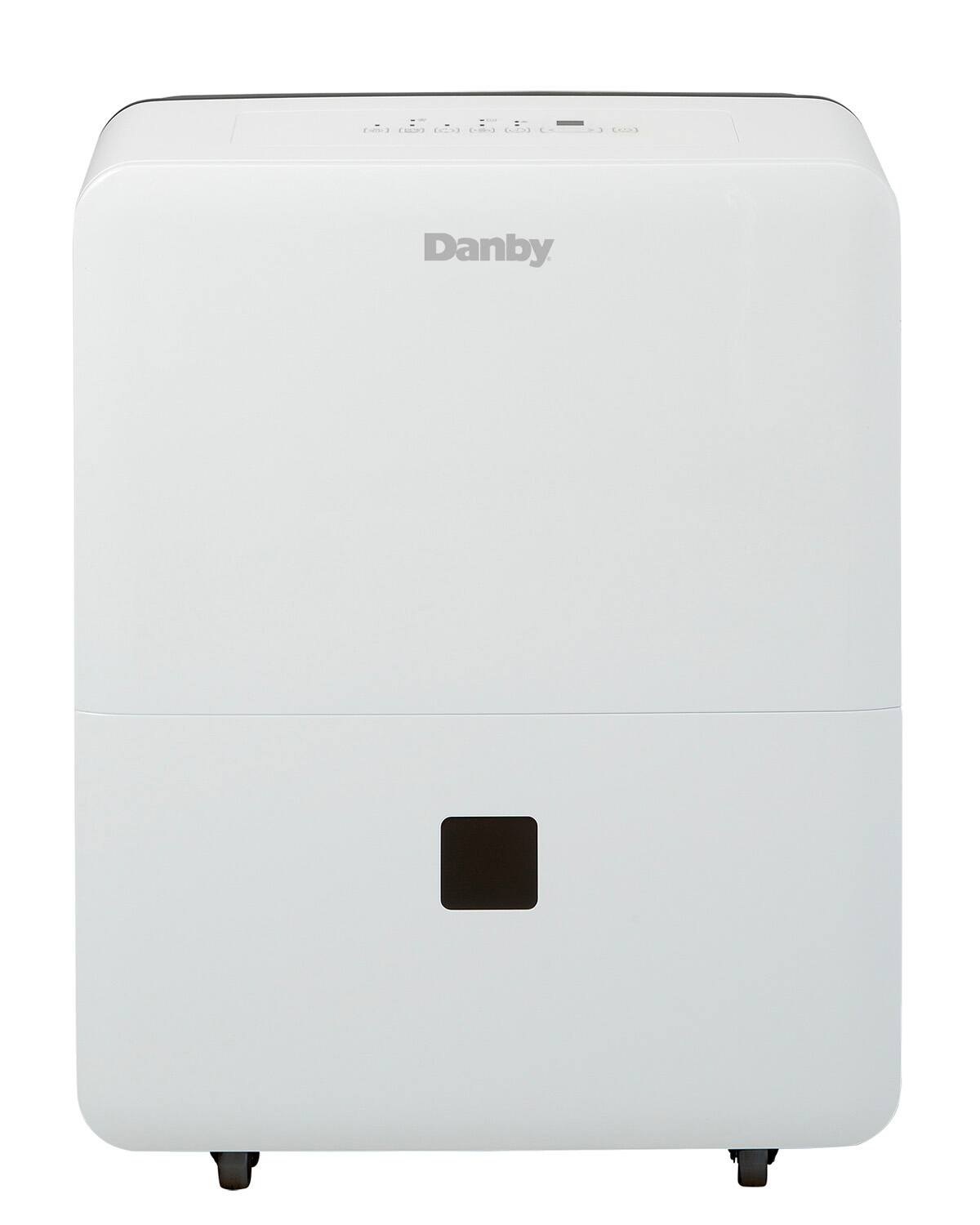 Front. Danby - 40-Pint Energy Star Dehumidifier with Smart Dehumidify - White.