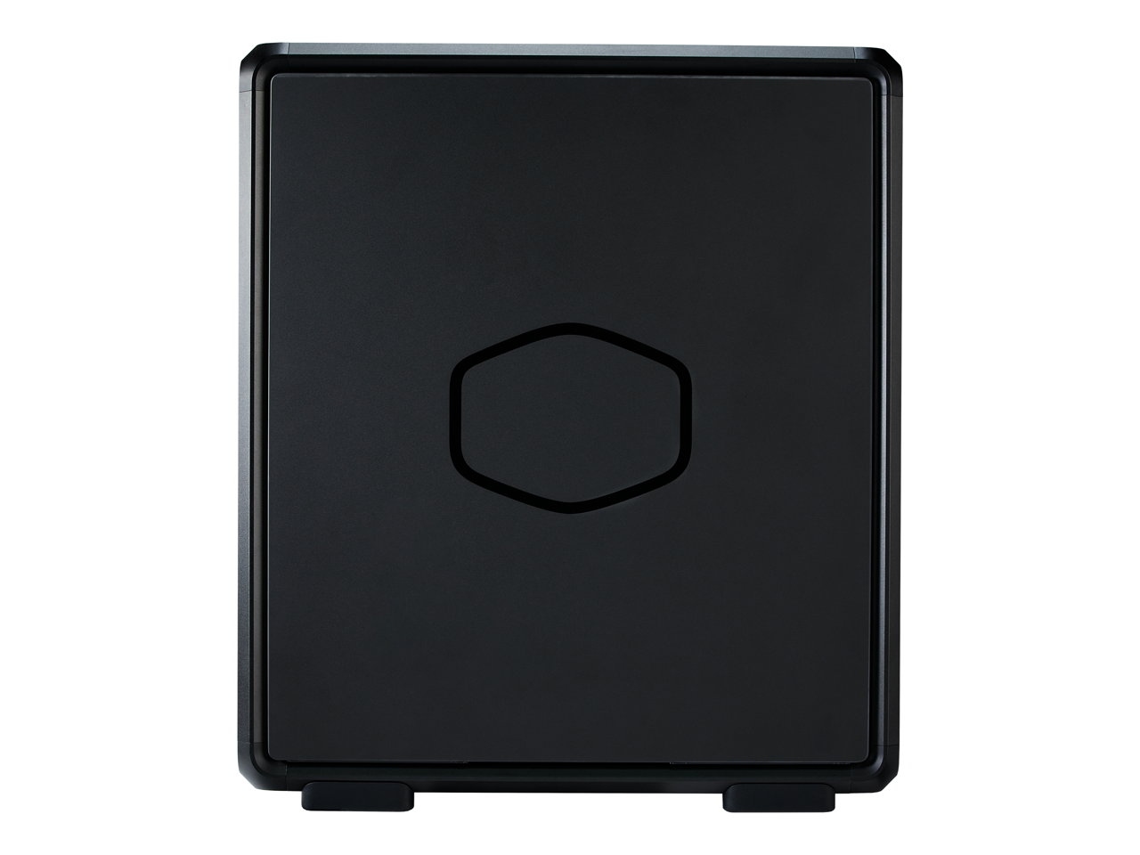 Alt View 2. Cooler Master - Cooler Master MasterFrame 500 Mesh Black ATX Mid-Tower, Aluminum Frame, Dual 200mm Fans, 390mm GPU, Tempered Glass - Black.