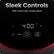 Sleek Controls
With automatic shake alerts
400 °F
Shake
START STOP
TIME TEMP