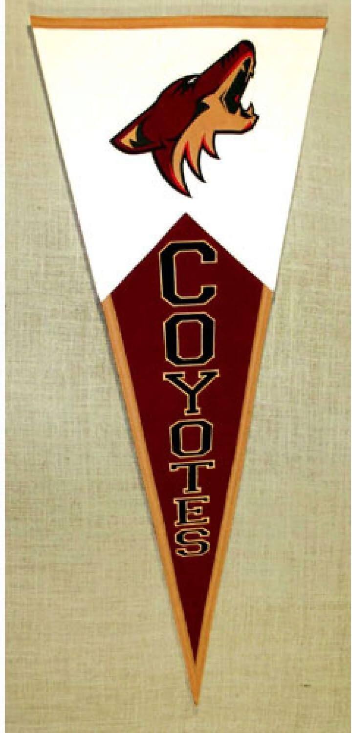 Alt View 2. Winning Streak Sports - Arizona Coyotes NHL GIANT SIZE Pennant 17x40 Wool Pennant - Multi.