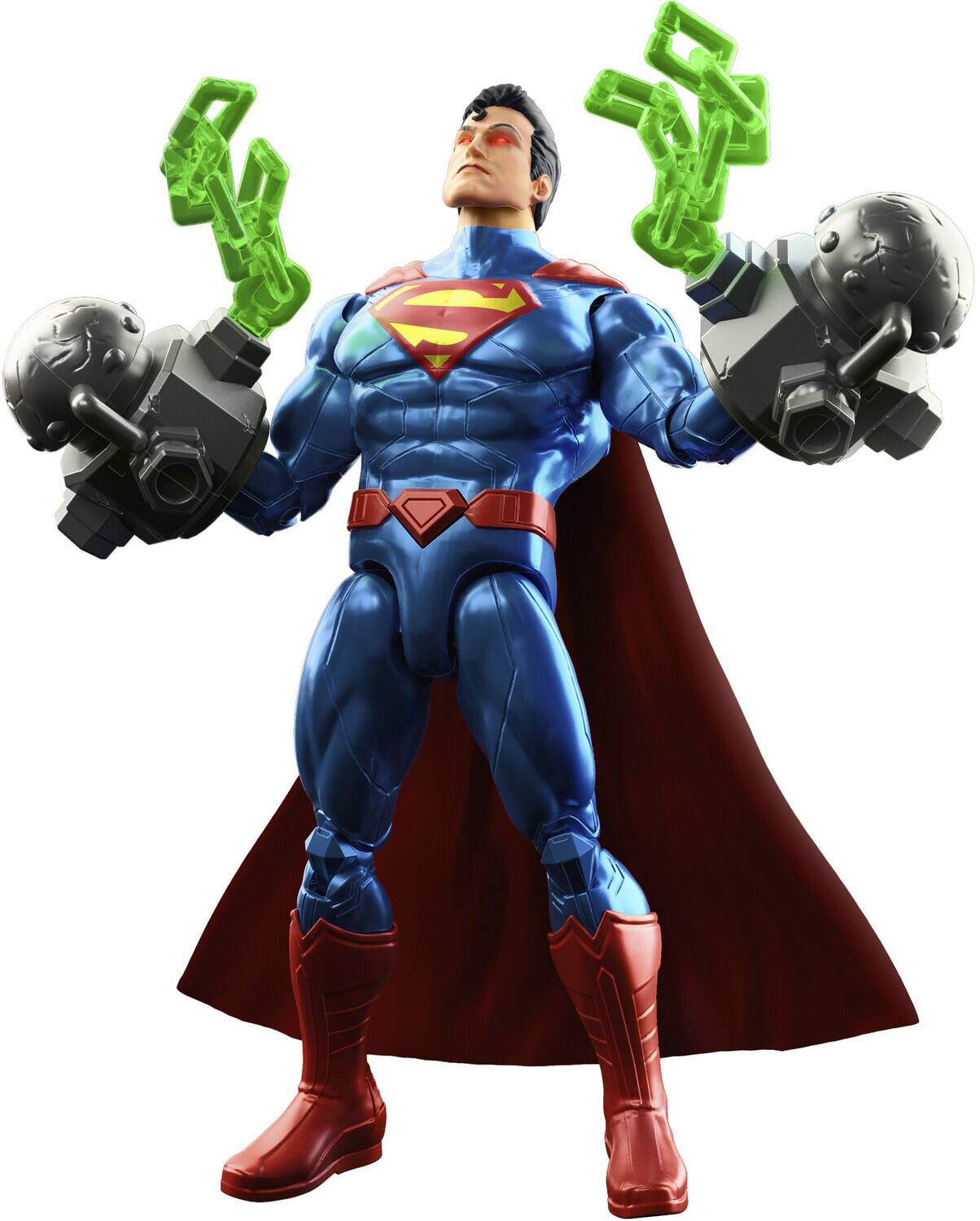 Alt View 1. Mattel - DC Premiere Heat Vision Superman Action Figure with Lights & Sound   - COLLECTIBLES - Multicolor.
