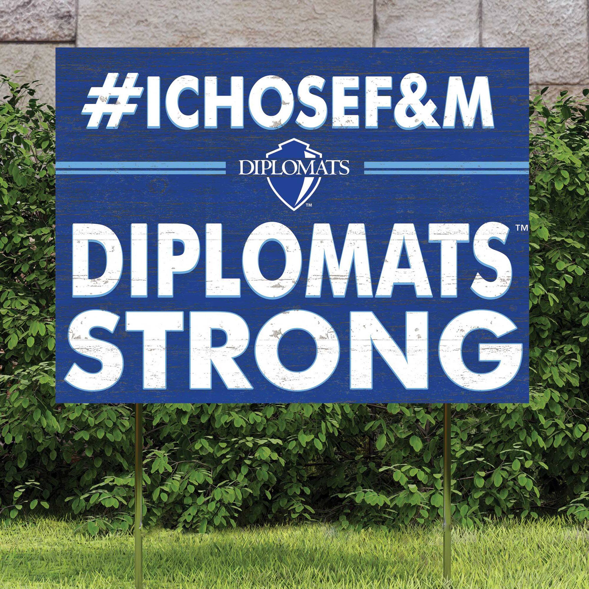 #ICHOOSEF&M  
DIPLOMATS  
DIPLOMATS STRONG
