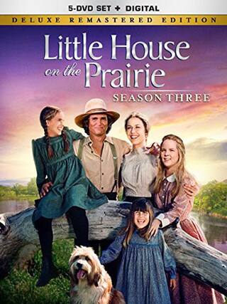 Front. Little House on the Prairie: Season Three - DVD.