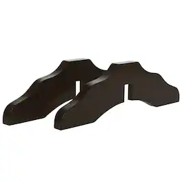 Support Feet for Pet Gate (Espresso) for The Arf Pets Dog Gates Model APDGWD4P - Set of 2