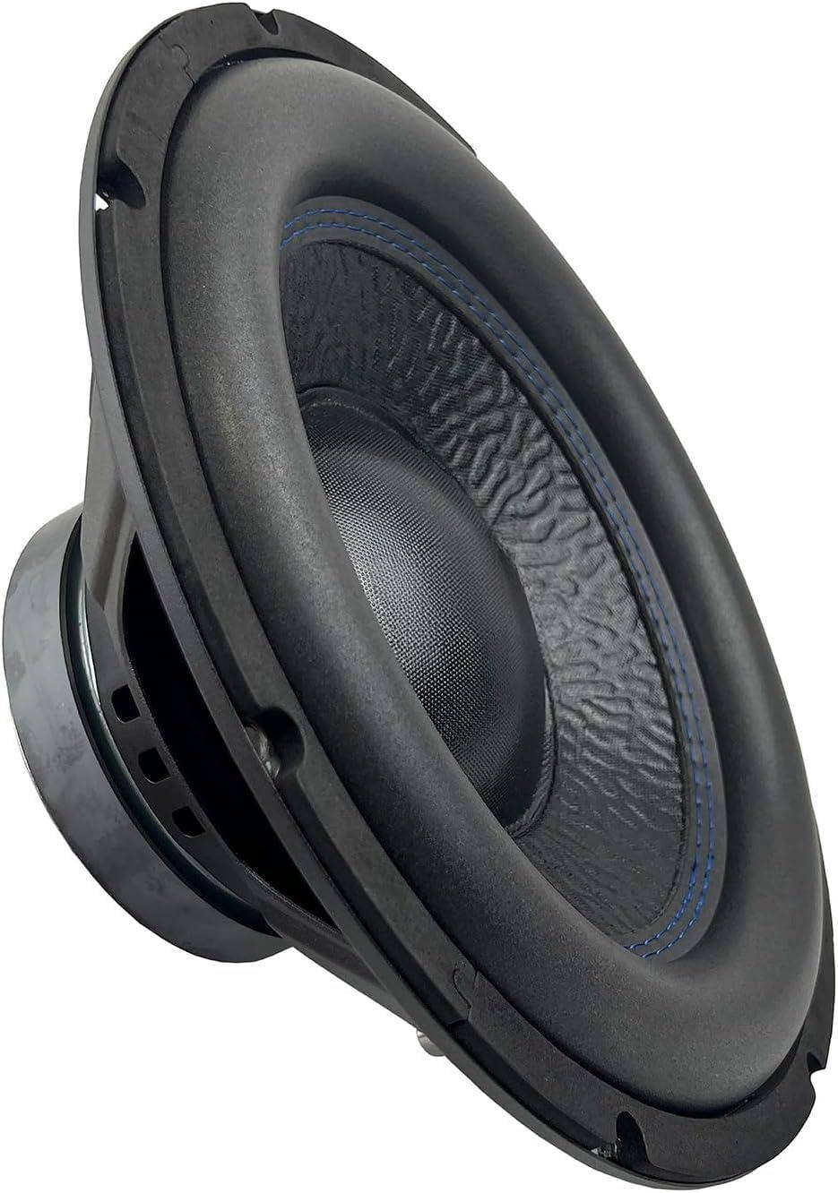 Front. TECH SAFARI - Cbw124s Cobalt Series 12 Car Subwoofer Max Power Rms Single 4 Ohm 2 Ofc Voice Coil Uv Coated Cone Foam Surr - 1600W - 12" DUAL 4 OHM.