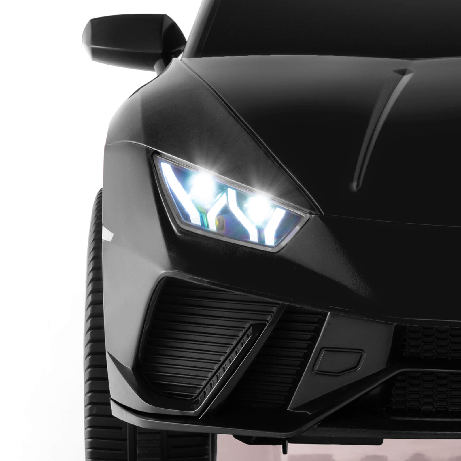 Alt View 10. Costway - Costway 4WD 2-Seater Ride on Car, Licensed Lamborghini Kids' Vehicles with Remote Control - Black.