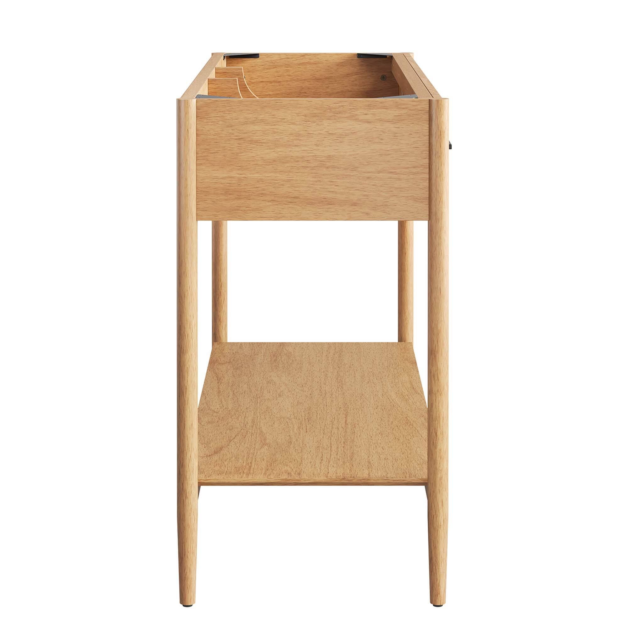 Alt View 1. Modway - Zaire Bathroom Cabinet Basin Not Included by Modway - Natural.