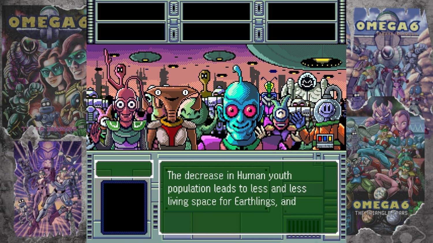 OMEGA6

The decrease in Human youth population leads to less and less living space for Earthlings, and

OMEGA6 THE TRIANGLE STARS