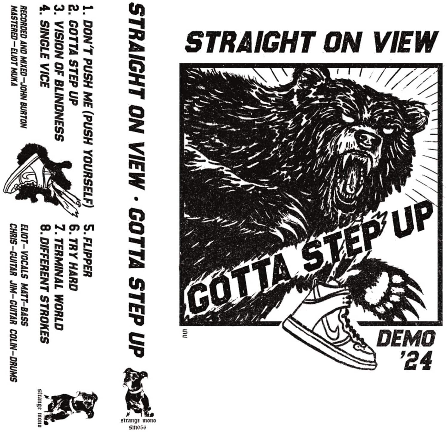 Straight on View - Gotta Step Up (demo '24)  - CASSETTES