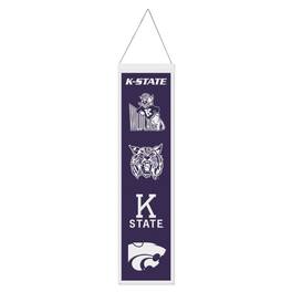 WinCraft - Kansas State Wildcats 8" x 32" Evolution Banner - Multicolor