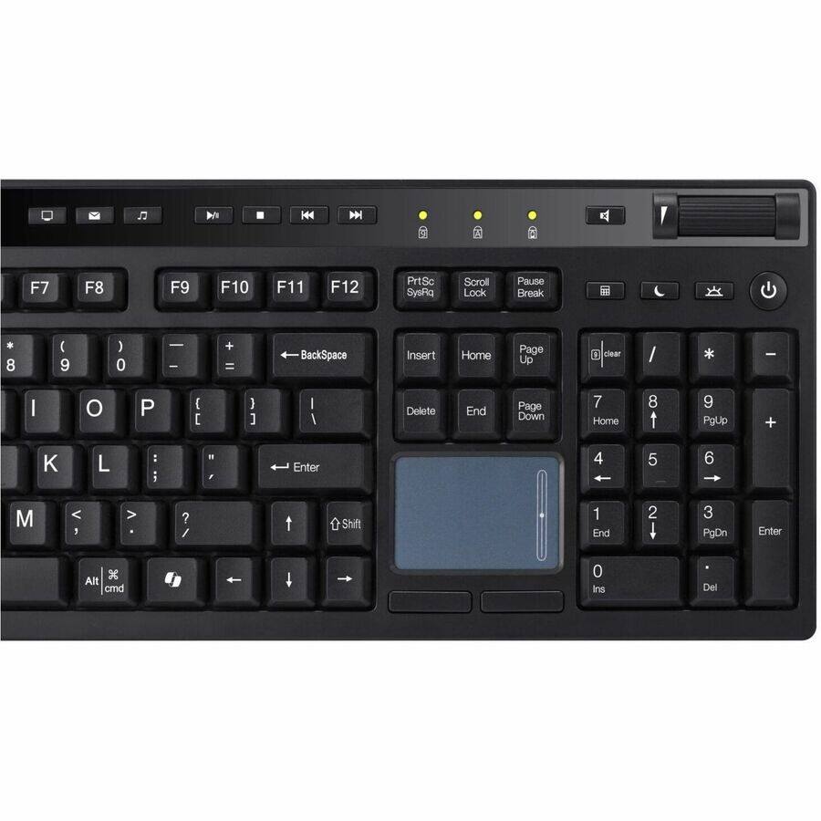 Adesso WKB 4450UB Keyboard Wireless Connectivity RF 2.40 GHz 104