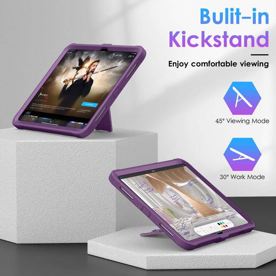 DTTO Shockproof Case for iPad A16 11 inch & ipad 10th10.9 inch with ...