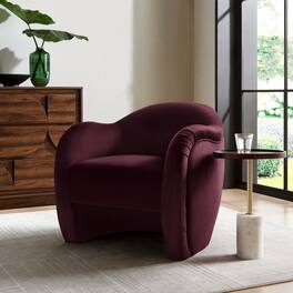 Compose Performance Velvet Accent Chair by Modway - Mulberry