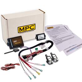 MPC - Complete Remote Start Kit and Keyless Entry For 2002-2008 GMC Envoy - Prewired - Black