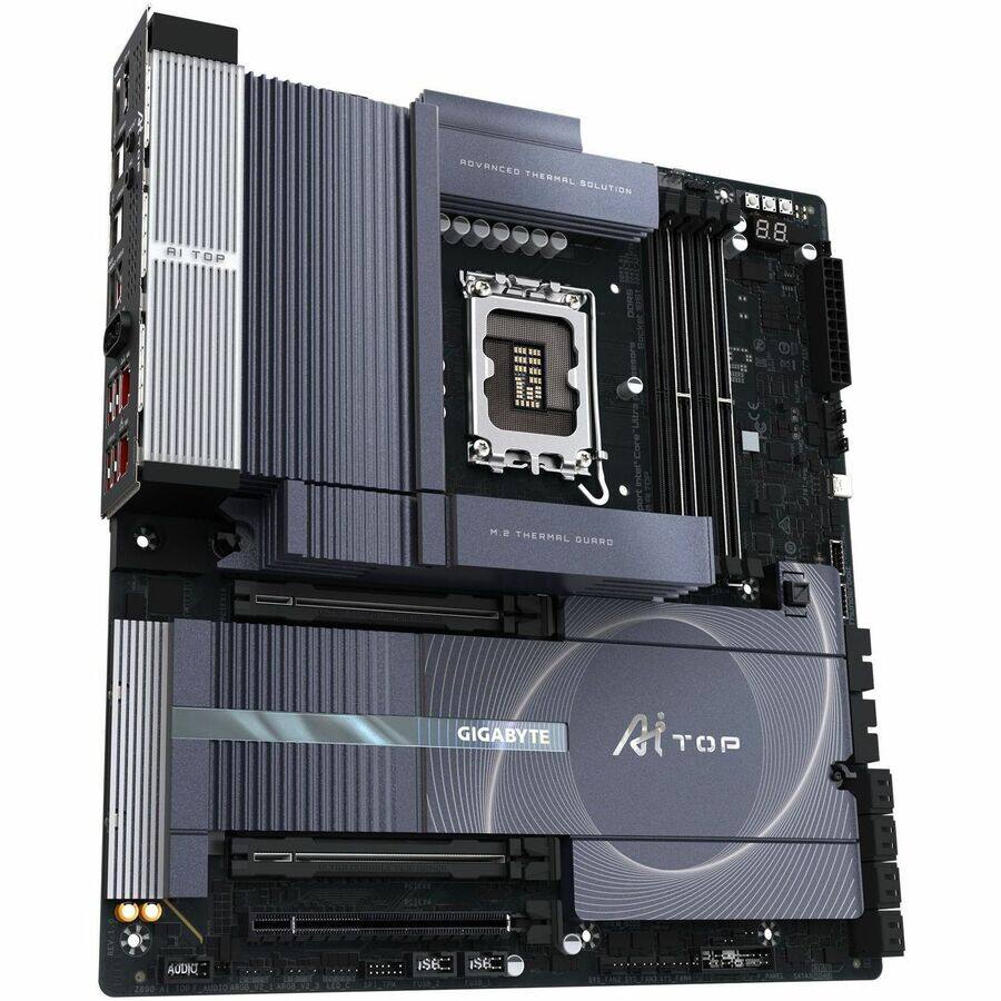 ADVANCED THERMAL SOLUTION  
AI TOP  
M.2 THERMAL GUARD  
GIGABYTE  
TOP  
POLICEN  
AUDAI  

ISEC: ISBC:  
1800