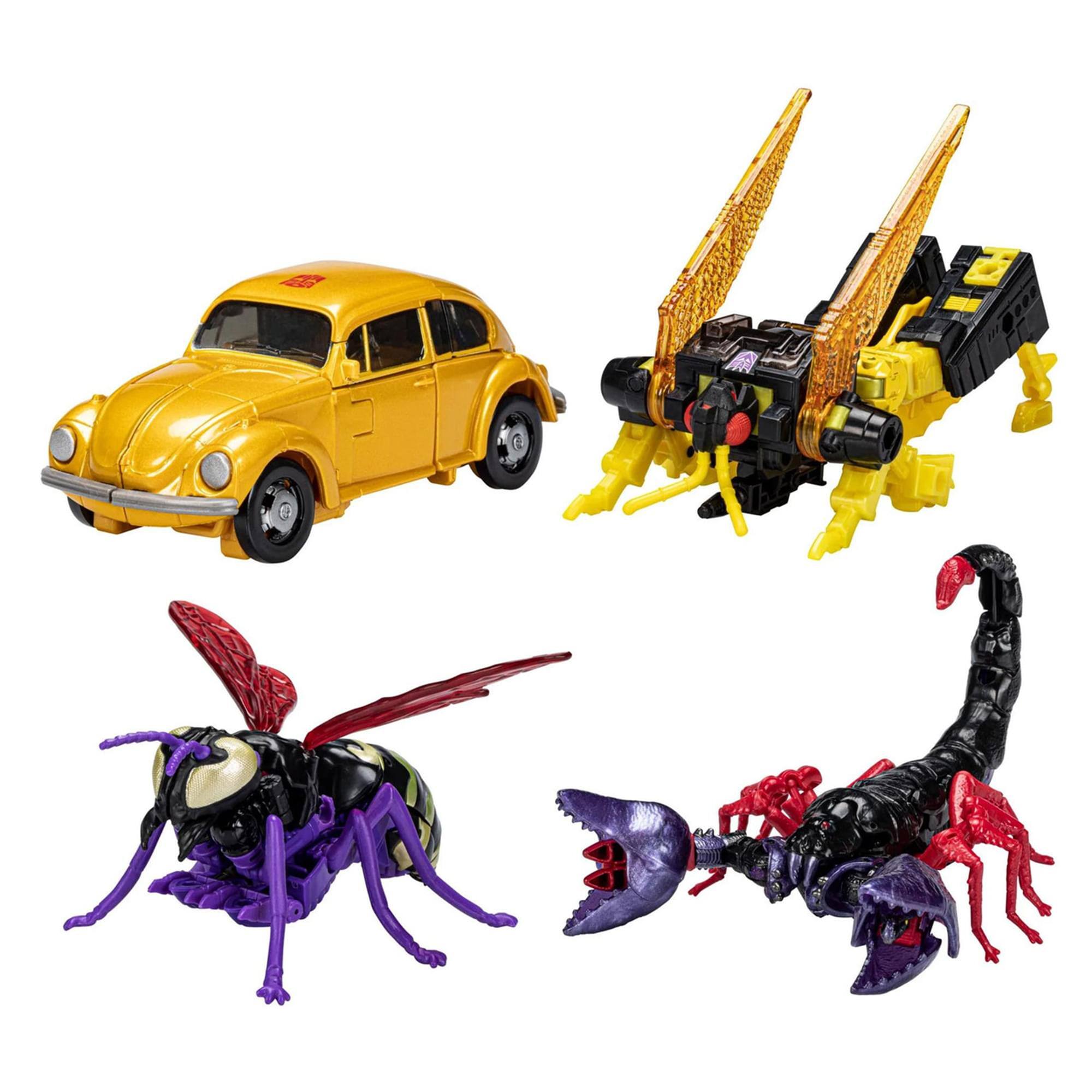 Alt View 1. Hasbro - Transformers Buzzworthy Bumblebee Creatures Collide Multipack - Multi-Color.