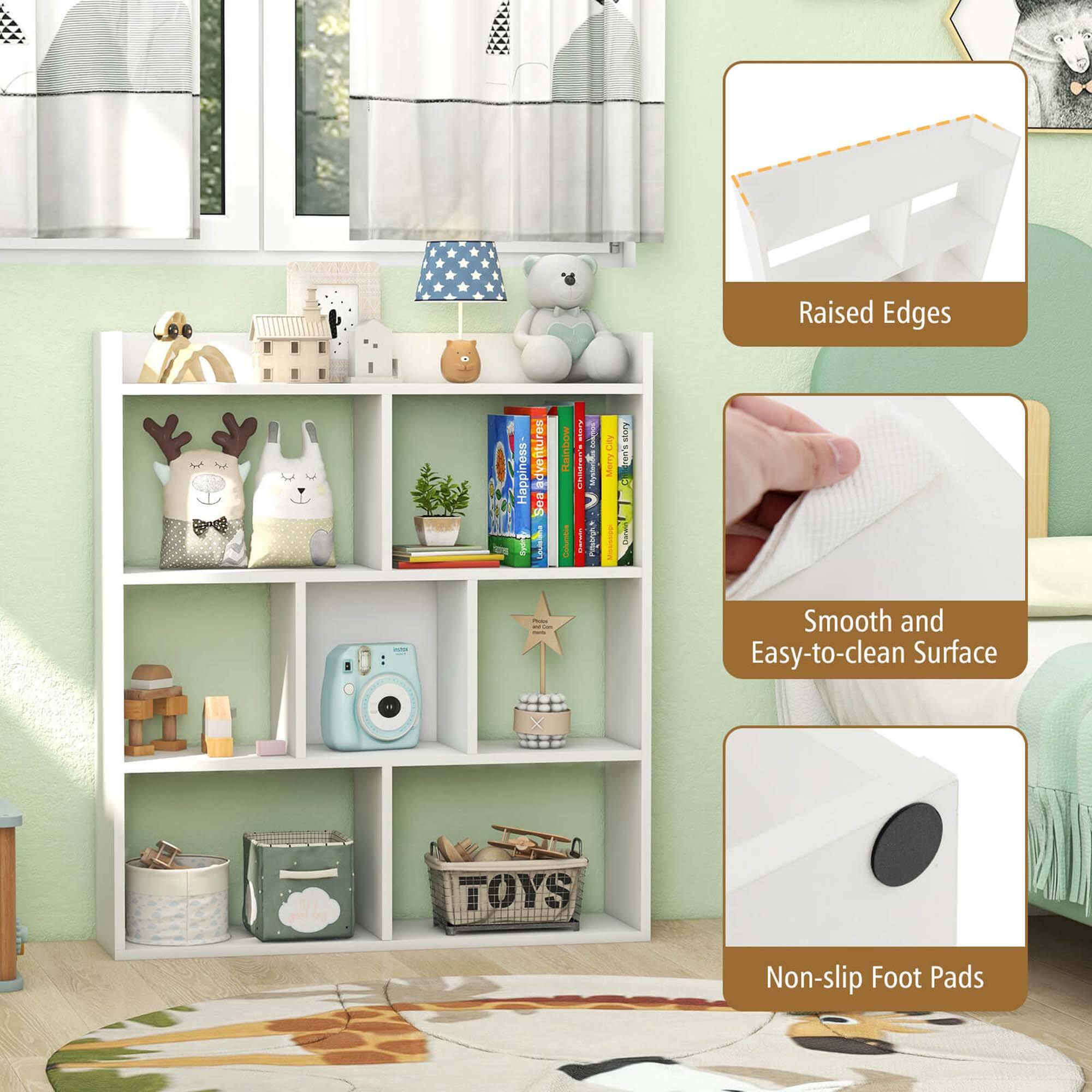 Raised Edges

Smooth and Easy-to-clean Surface

Non-slip Foot Pads