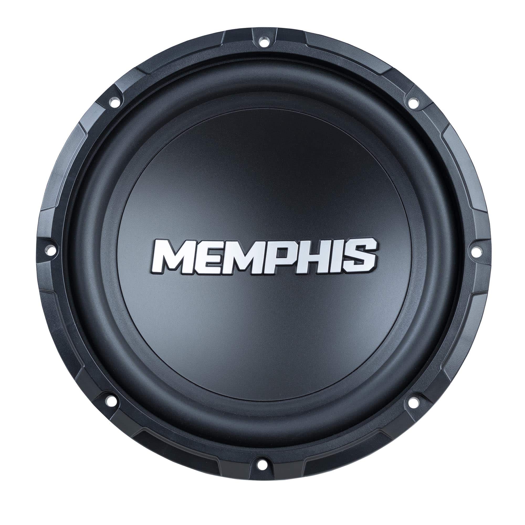 Memphis Car Audio - Memphis Audio SRX1044V 10" Street Reference Dual 4-Ohm Subwoofer - 200 wRMS - Black/Gray
