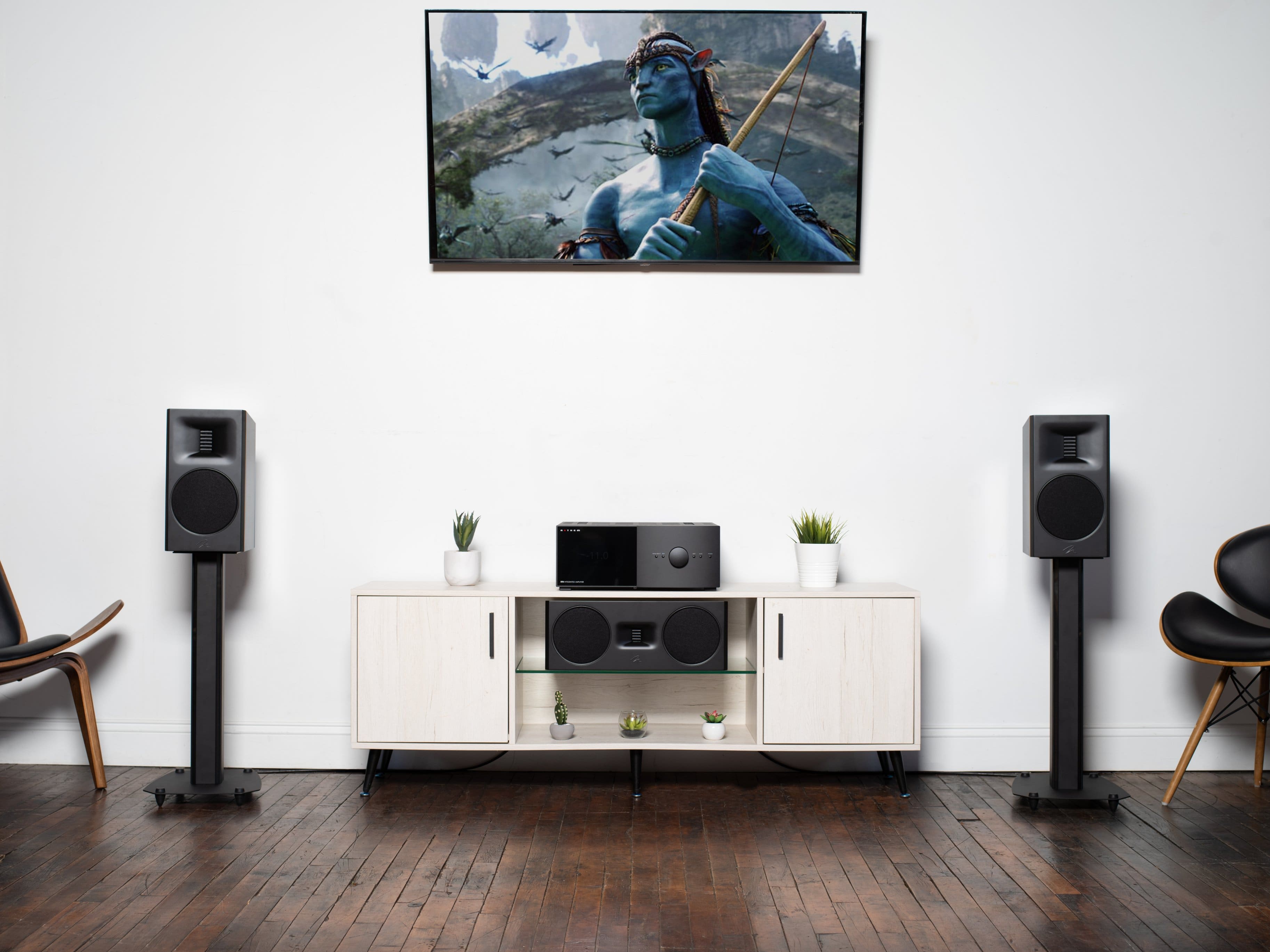 Alt View Zoom 25. MartinLogan - Motion XT B100 2-Way Bookshelf Speaker with 6.5” Midbass Driver (Each) - Satin White.