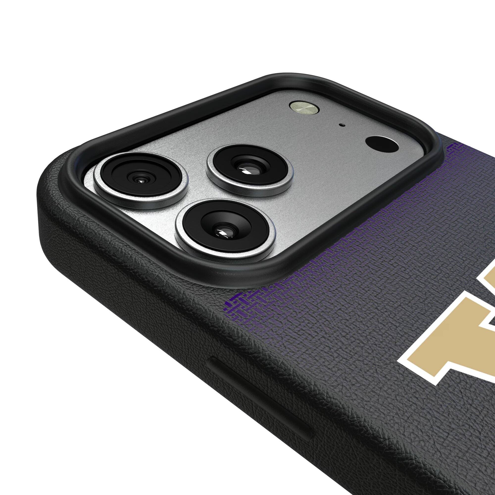 Keyscaper NCAA Washington Huskies Linen Logo iPhone Magnetic Bump Case ...