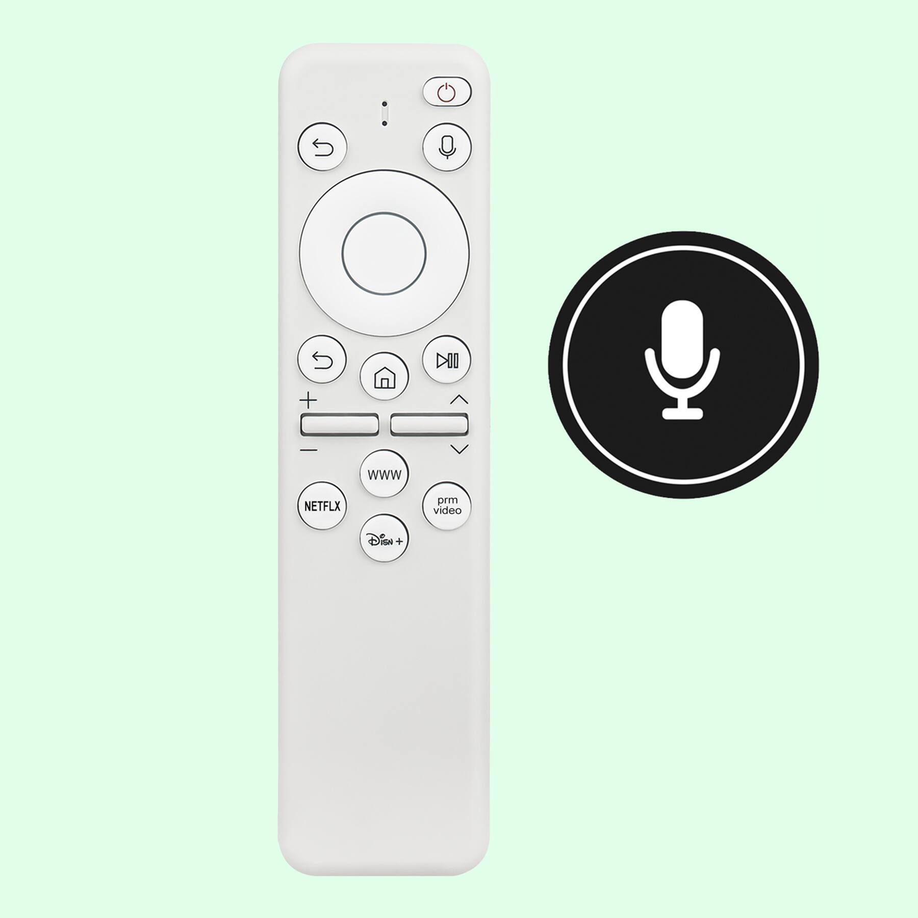 ALLIMITY - BP59-00149D Voice Replaced Remote for Samsung TV S32BM702UN S43BM702UN LS32BM703UNXZA LS43BM702UNXZA LS32BM702UNXGO - Black