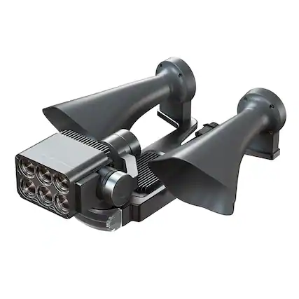 Front. CZI - CZI LP35 96W Searchlight and Broadcasting System for DJI M300/M350 Drone.
