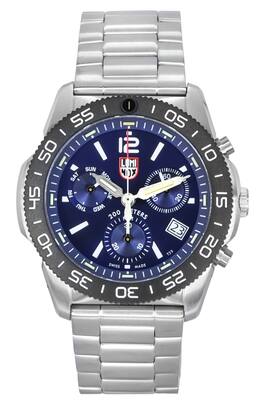 Luminox - Pacific Diver Chronograph Stainless Steel Dial Quartz XS.3144 200M Men's Watch - Blue