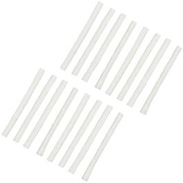 Sunnydaze - Outdoor Torch Replacement Fiberglass Wicks - Set of 16 - White