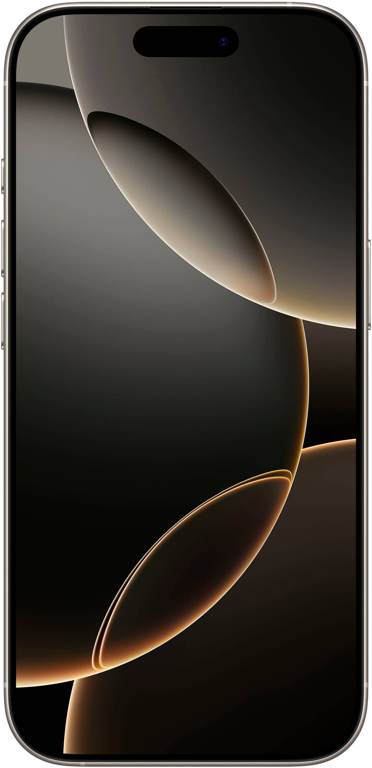 Alt View 11. Apple - iPhone 16 Pro 256GB - Apple Intelligence - Natural Titanium.