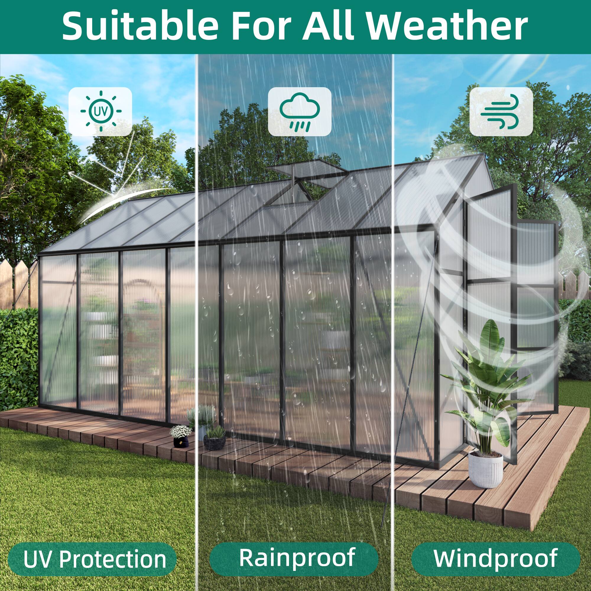 Suitable For All Weather

- UV Protection
- Rainproof
- Windproof