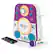 Angle. Singing Machine - Kids Mood Bluetooth Karaoke System - Purple.