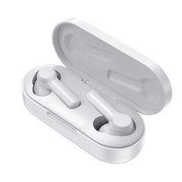 PRIMEPLUS - Wireless Earbuds Bluetooth 5.3, IPX5 Sweatproof in-Ear Earphones, Type-C Fast Charging, Touch Control for Sports Travel - White